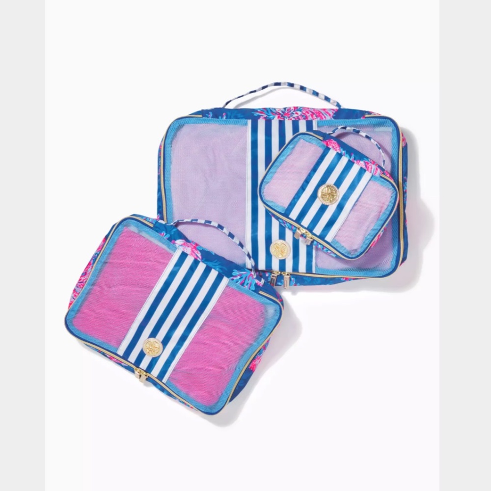 Lilly Pulitzer Packing Cube Set
